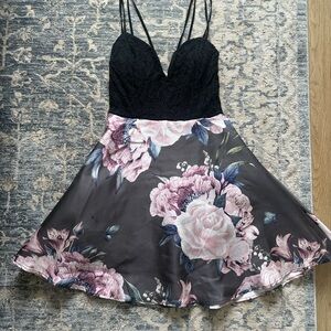 Tigerlily Black Spaghetti Strap Dress